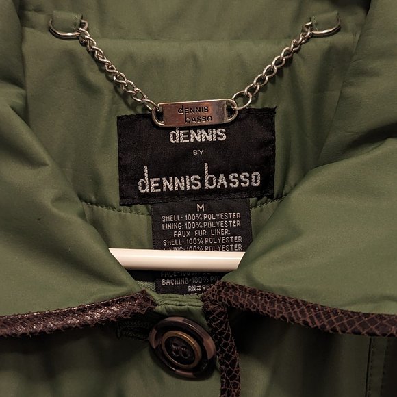 Dennis by Dennis Basso Green Raincoat jacket - Picture 5 of 6